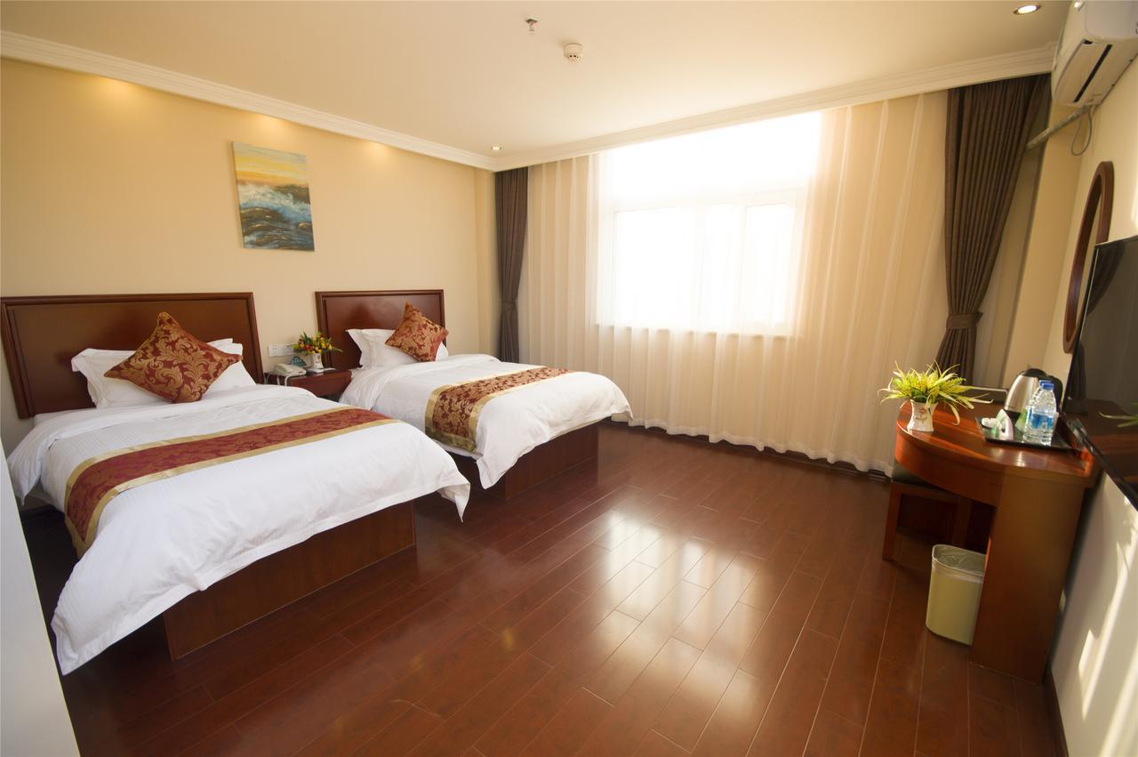 Greentree Inn Tianjin Jinghai Jinqiao International Trade Center Extérieur photo